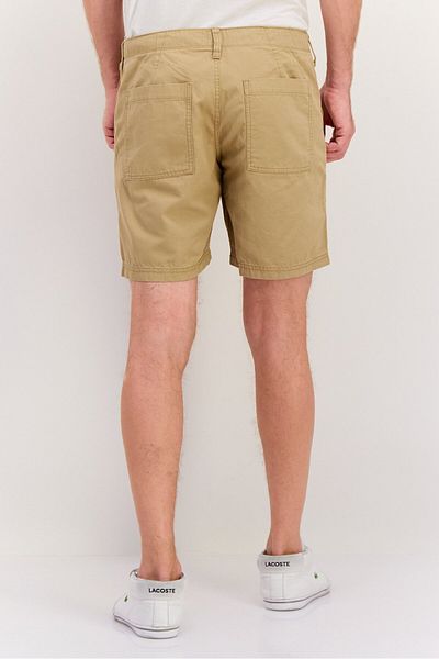 GAP Men Plain 7 Inseam Basic Shorts, Khaki