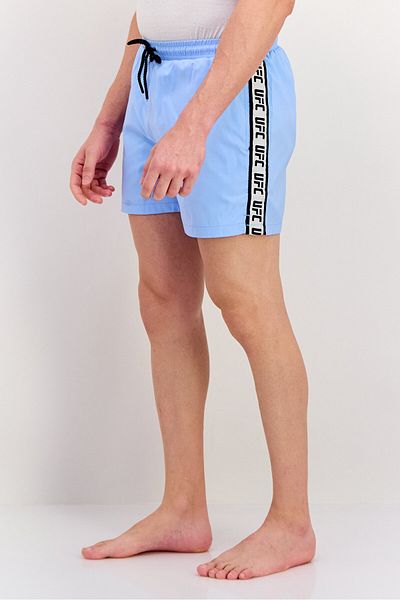 UFC Men Brand Logo Board Short, Light Blue
