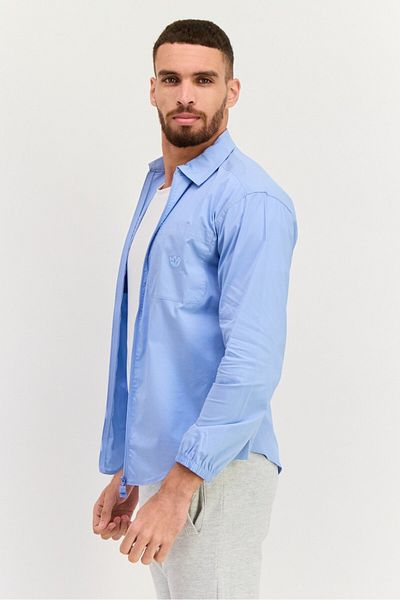 adidas Men Sportswear Fit Long Sleeves Outdoor Jacket, Blue