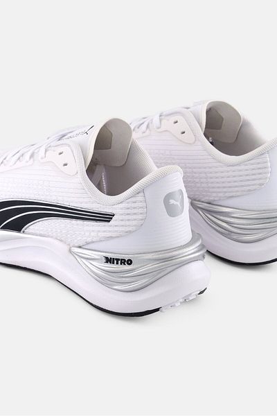 Puma Men Electrify Nitro 3 Lace Up Training Shoes, Silver