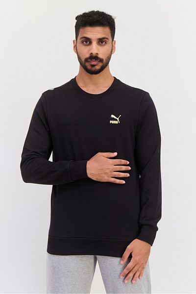 Puma Men Sportswear Fit Training Sweatshirts, Black