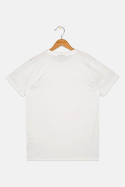 Ellesse Kids Boys Sportswear Fit Short Sleeve Training T-shirt, White Combo