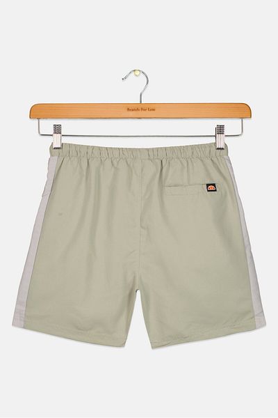 Ellesse Kids Boy Brand Logo Beachwear Short, Sage Green