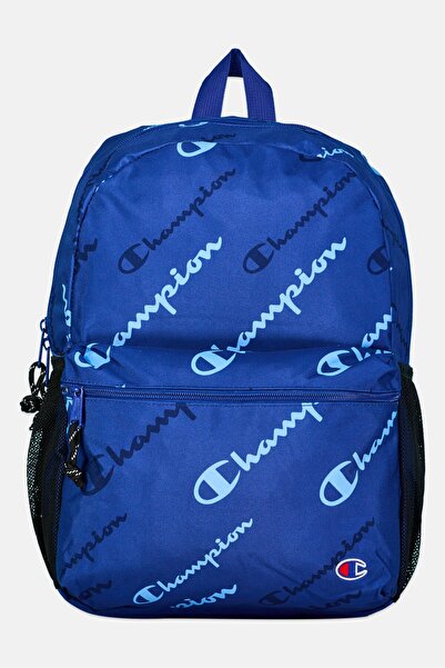 Champion Men Brand Logo Backpack 41 x H 30 x L 12 x W cm, Blue
