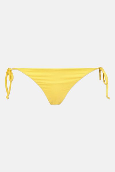 BİLLABONG Women Solid Bikini Bottom, Yellow