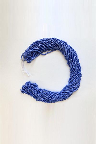 Hayalperest boncuk Μπλε ματ χάντρες άμμου 2 mm