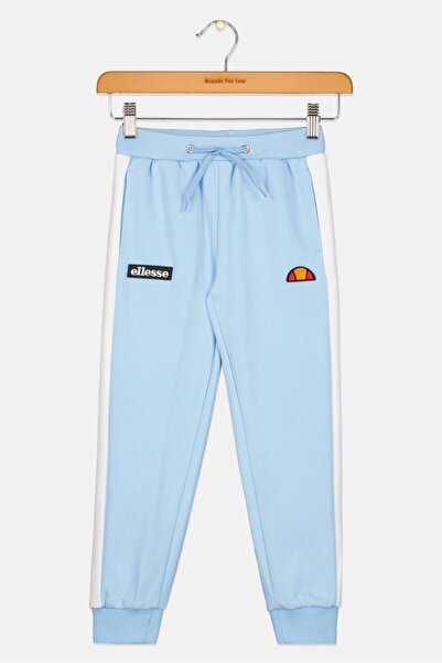 Ellesse بنطال رياضي برباط وشعار العلامة التجارية للأولاد من Kids Boys، باللون الأزرق