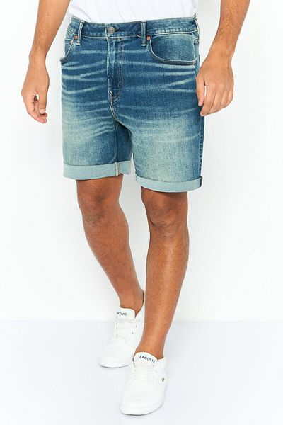 AMERICAN EAGLE شورت رجالي أزرق U-3131-7481