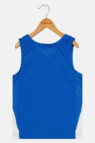 Nike Kids Boy Sportswear Fit Sleeveless Training Jersey, Royal Blue