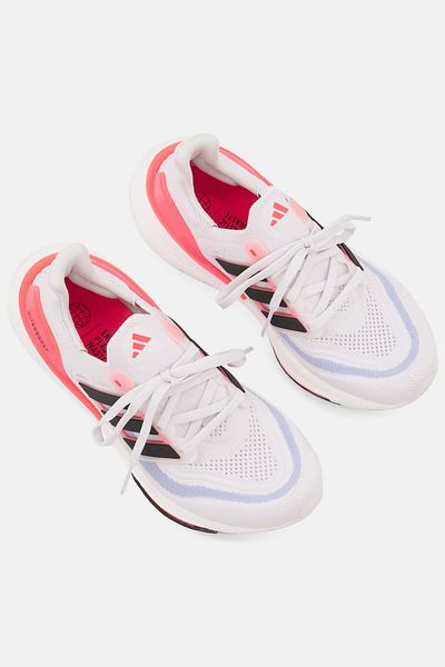 adidas Women Ultraboost Light Wide Lace Up Running Shoes, White