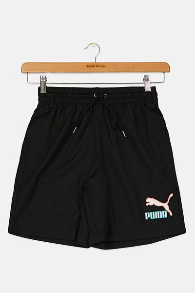 Puma Kids Boy Sportswear Fit Training Shorts, Black
