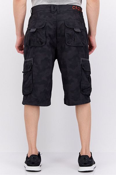 Crosshatch Men Camouflage Cargo Shorts, Multicolor