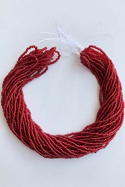 Hayalperest boncuk Σκούρο κόκκινο σειρά άμμου χάντρες 2 mm