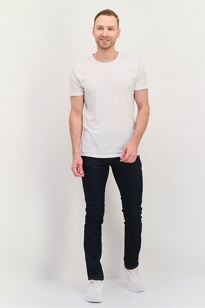 GAP Men Skinny Fit Solid Denim Jeans Navy