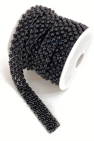 Hayalperest boncuk Iron-On Pearl Beaded Stone Strip Sconce