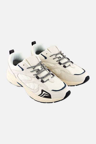 RBX Men Lace Up Outdoors Shoes, Off White