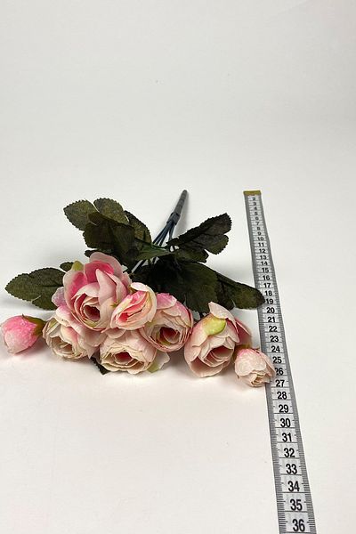 Hayalperest boncuk Salmon Peony Eren Rose Τεχνητό Λουλούδι 1 Μάτσο
