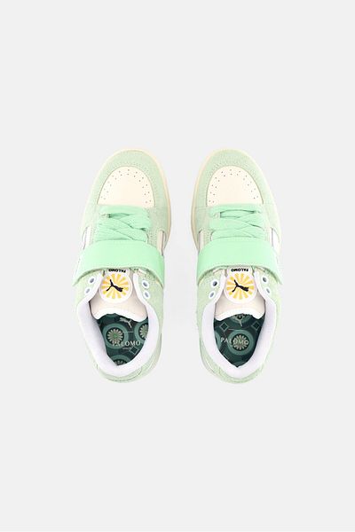 Puma Kid Boy Slipstream Lace Up Outdoor Shoes, Greenwhite