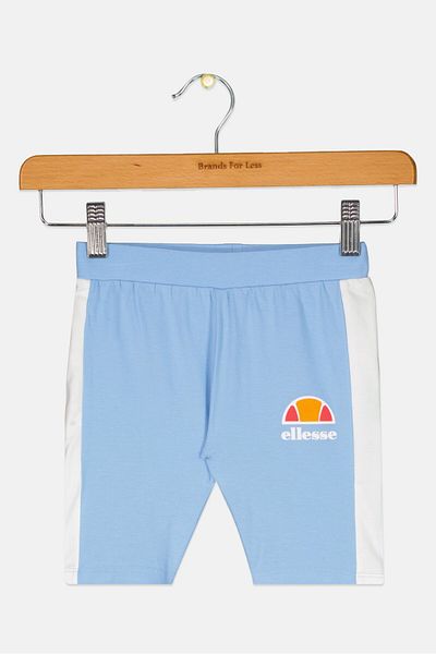 Ellesse Toddlers Boy Brand Logo Cycling Shorts, Light Blue