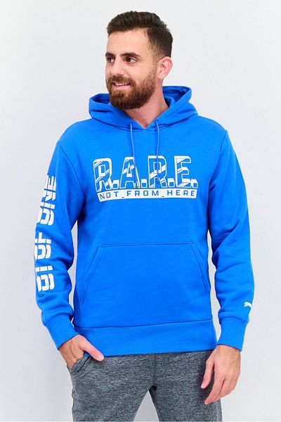 Puma Men Sportswear Fit Long Sleeves Training Sweatshirt, Blue