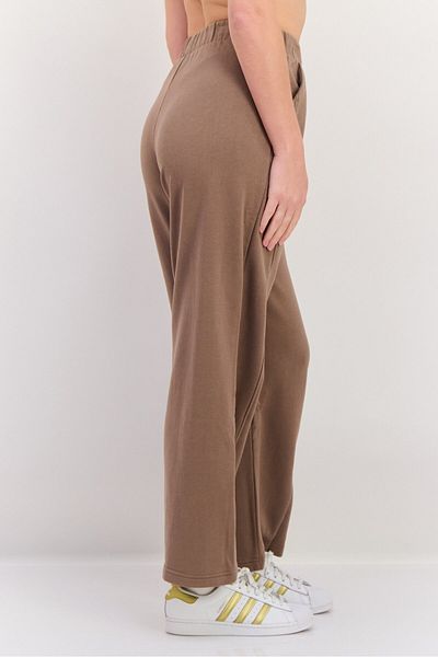 Puma Women Relaxed Fit Brand Logo Training Sweatpants, Brown