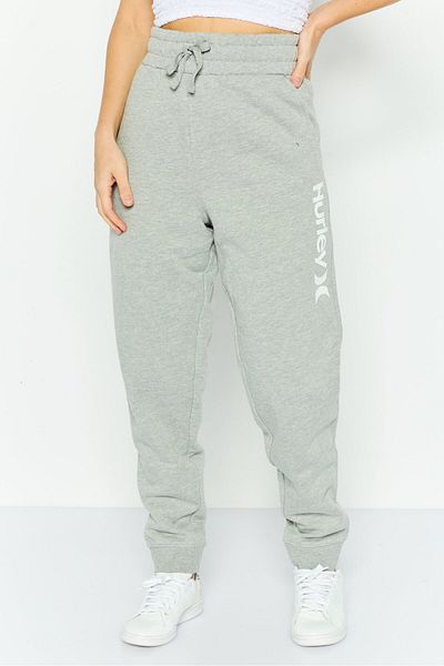 Hurley Women Sportswear Fit Outdoor Sweatpants, Grey