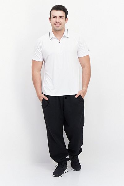 Asics Men Sportswear Fit Short Sleeve Training Polo Shirt, White