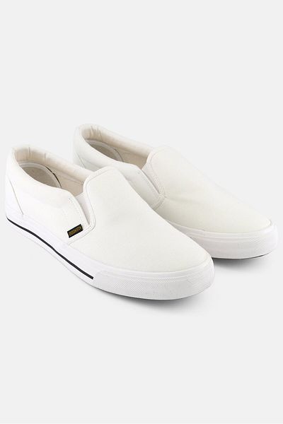 Crosshatch Men Slip On Outdoor Shoes, White