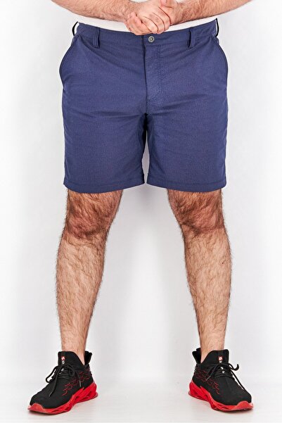 SUNDEK شورت آدي ووك للرجال بخطوط دقيقة، أزرق داكن