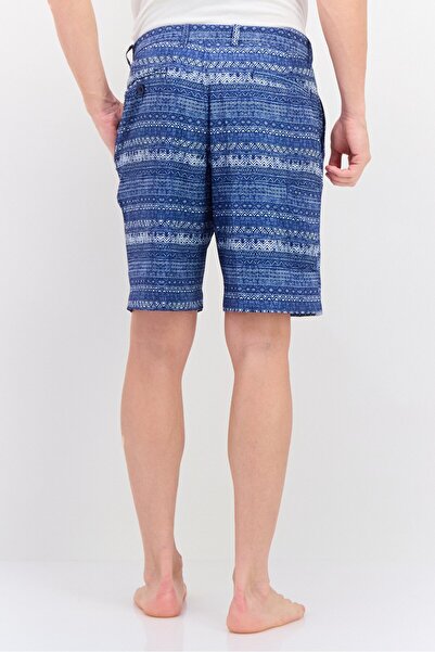 Vintage 1946 Men Allover Print Board Shorts, Multicolor