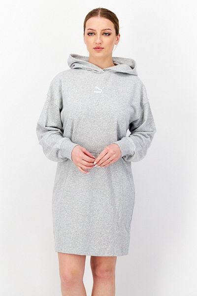 Puma Women Sportswear Fit Brand Logo Outdoor Dress, Grey