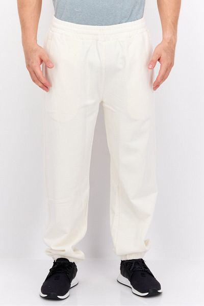 Lee Men Relaxed Fit Brand Logo Sweatpants , White