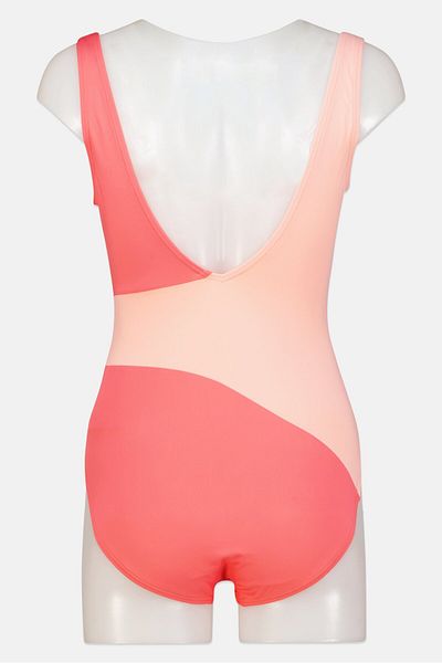 Vince Camuto Women Two Tone Padded One Piece, Peach