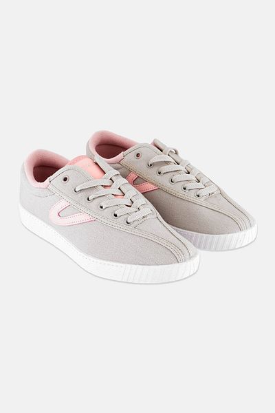 Tretorn Women Medium Lace Up Shoes, Grey