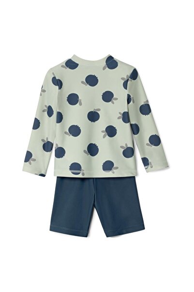 Tchibo Toddlers Girl 2 Pieces Top And Shorts Set, Sage Beige