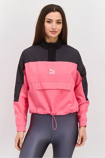 Puma Women Sportswear Fit Training Jacket, Pink Combo