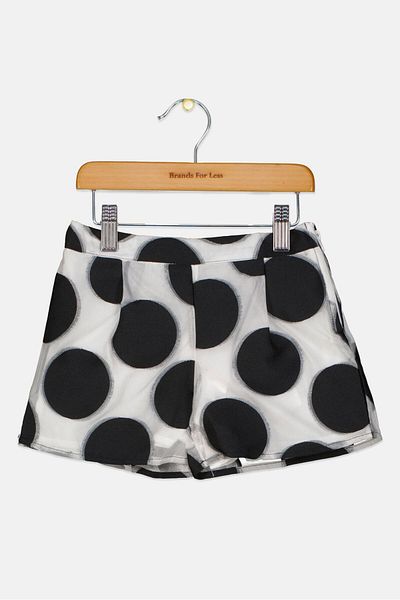 Chicco Toddlers Girl Polka Dots Shorts, White