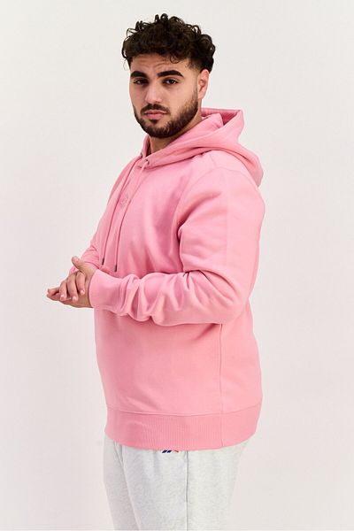 Esprit Men Hooded Brand Logo Long Sleeves Sweatshirt, Pink