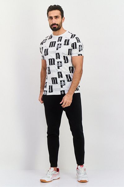 Puma Men Sportswear Fit Short Sleeves Outdoor T-shirt, White