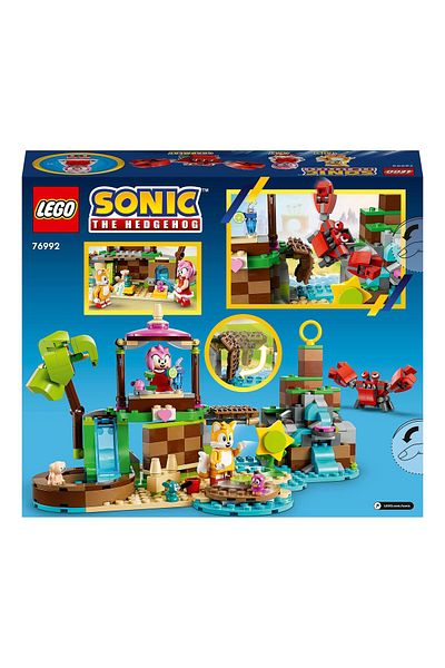 LEGO Sonic the Hedgehog Amys Animal Rescue Island 76992 Building Toy Set 388 Pieces