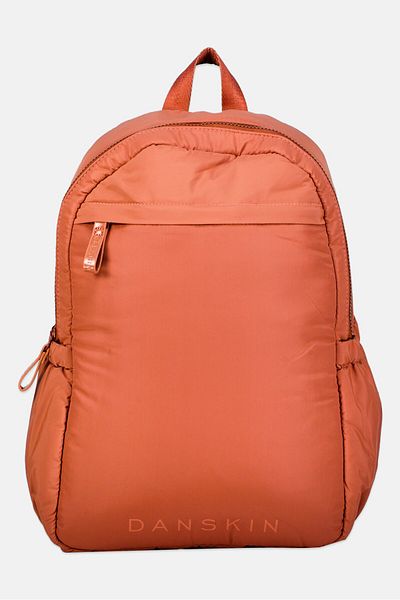 Danskin Women Brand Logo Bagpack 42 H x 35 L x 15 W cm, Orange