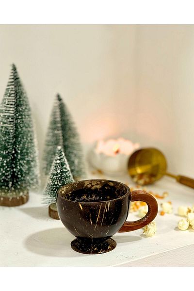 Maison Avf Handmade Natural Coconut Shell Coconut Cup & Bowl