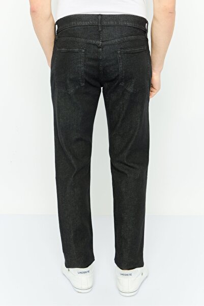 GAP Men Slim Fit Plain Stretchable Jeans, Black