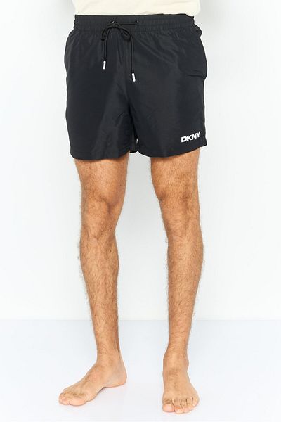 Dkny Men Brand Logo Board Shorts, Black