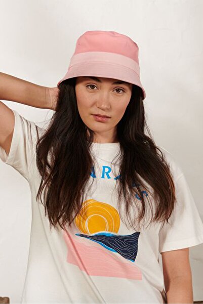 Tchibo Women Two Tone Bucket Hat 60 D cm, Pink