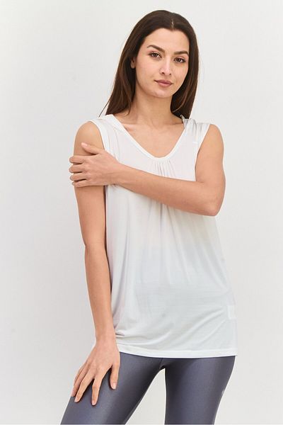 Puma Women Sportswear Fit Sleeveless Hooded Outdoor Top, White