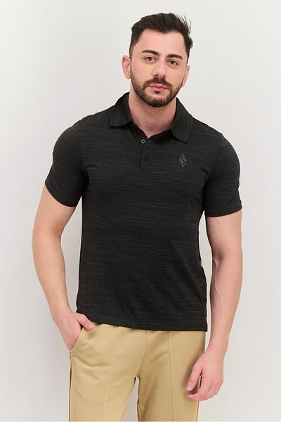 SKECHERS Men Sportswear Fit Outdoor Polo Shirt, Black