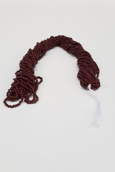 Hayalperest boncuk Claret Red Matte String Sand Bead