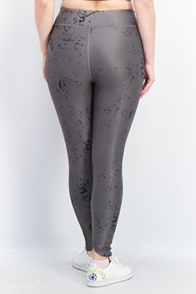 Puma Women Tight Fit Textured Training Leggings, Grey