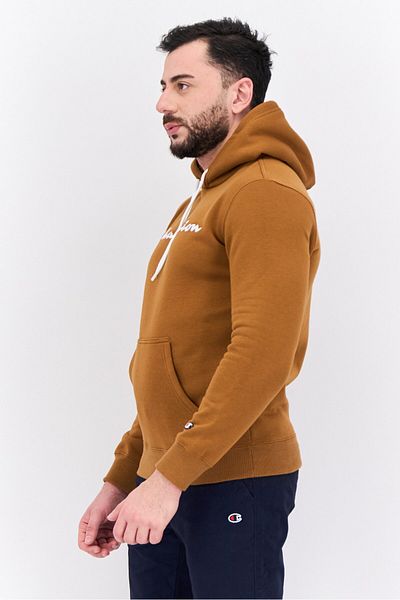 Champion Men Comfort Fit Long Sleeves Training Sweatshirt, Brown